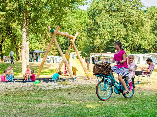 Gezellig sfeertje op kindercamping De Berenkuil in Drenthe