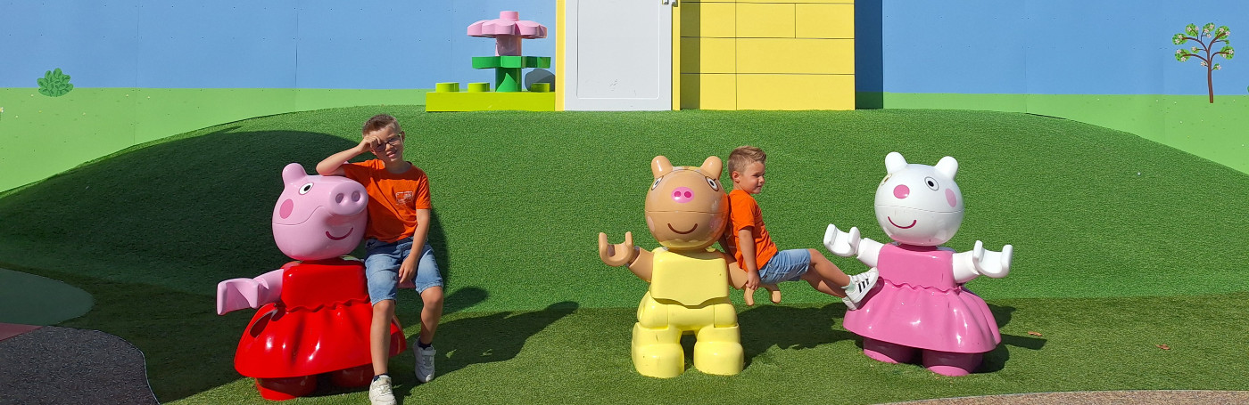 Peppa Pig in LEGOLAND Billund