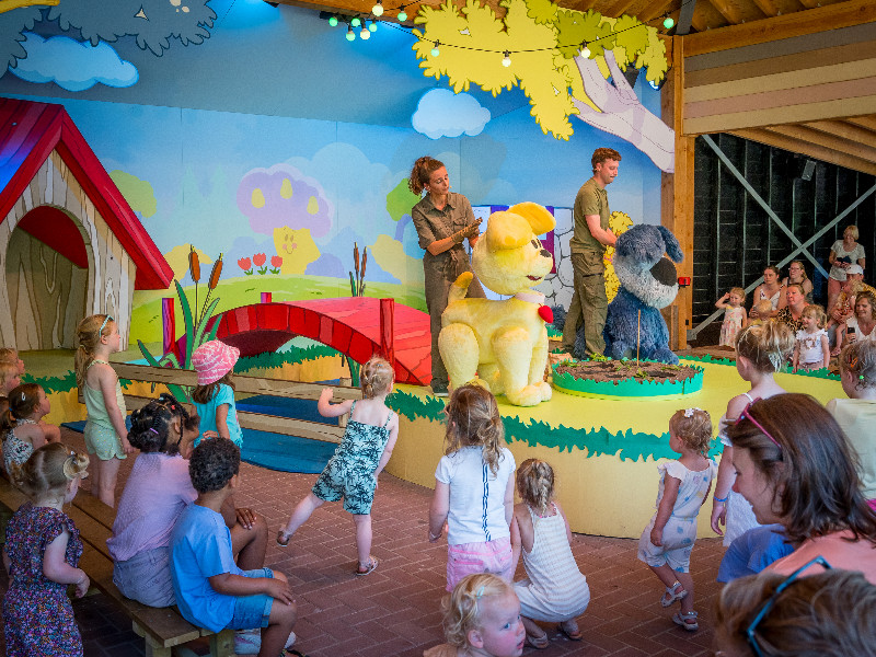 Kom je in de zomer, dan zijn Woezel en Pip bij de avonturenboerderij