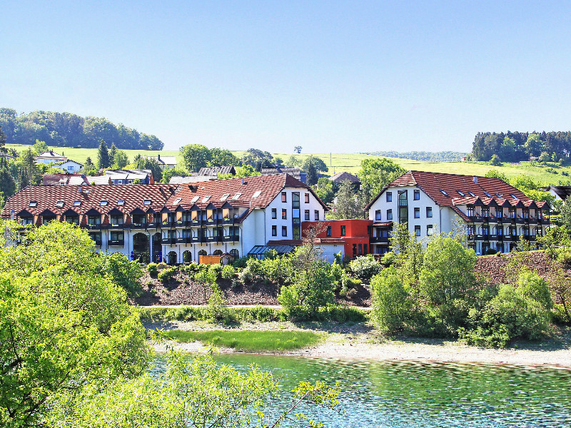 Het Göbel's Seehotel aan de Diemelsee