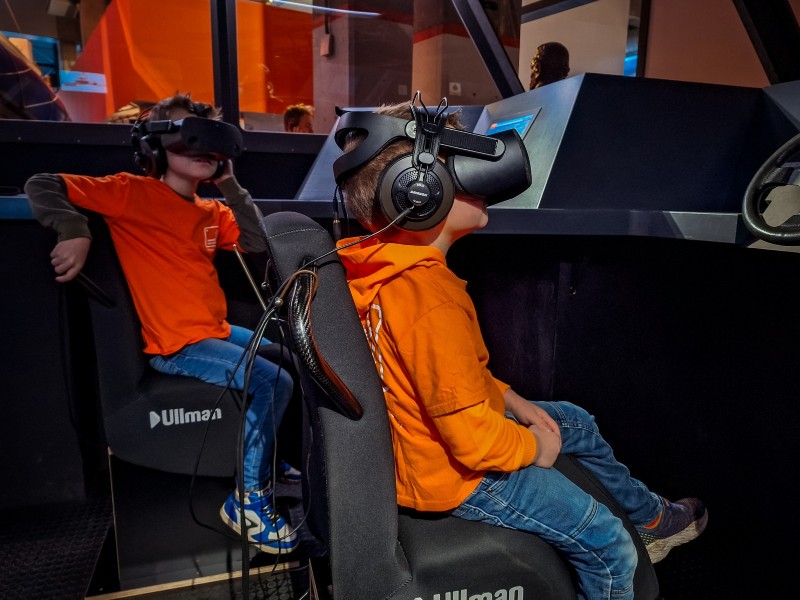 De VR Experience is levensecht en ook wel een beetje spannend