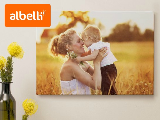 Tweede prijs: Je foto op canvas van Albelli