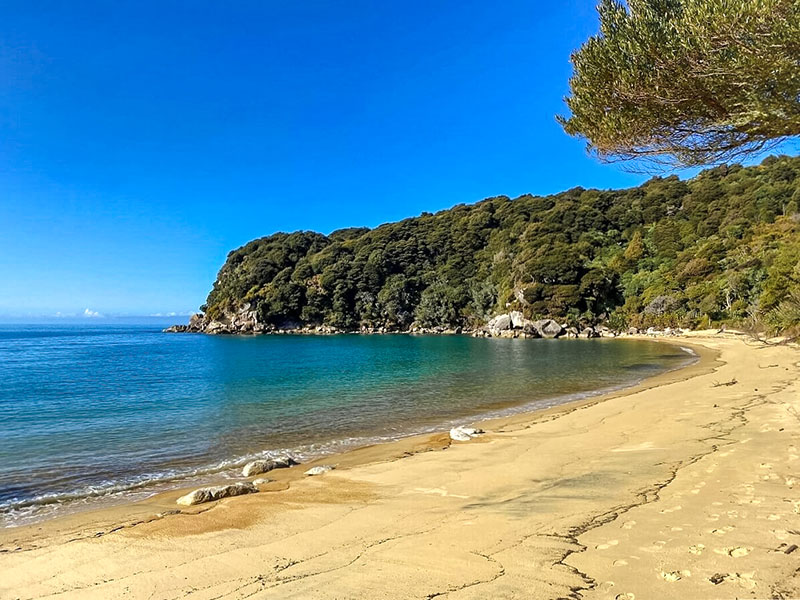 Bay Abel Tasman in Nieuw-Zeeland