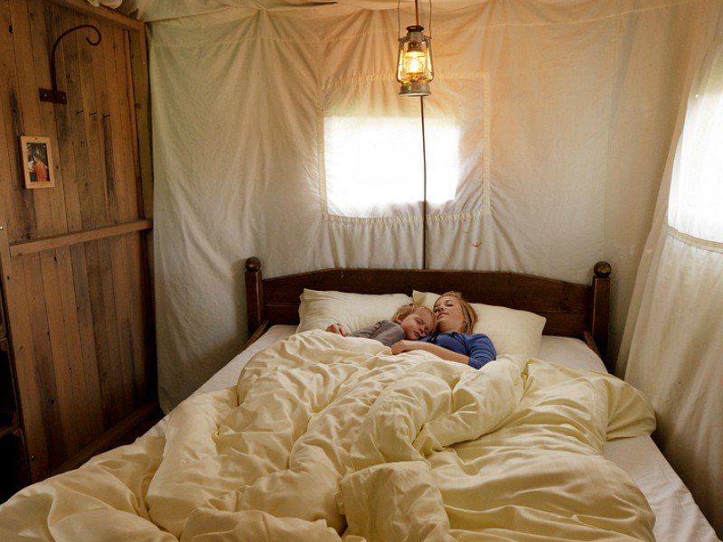 Lekker slapen in de BoerenBed tent