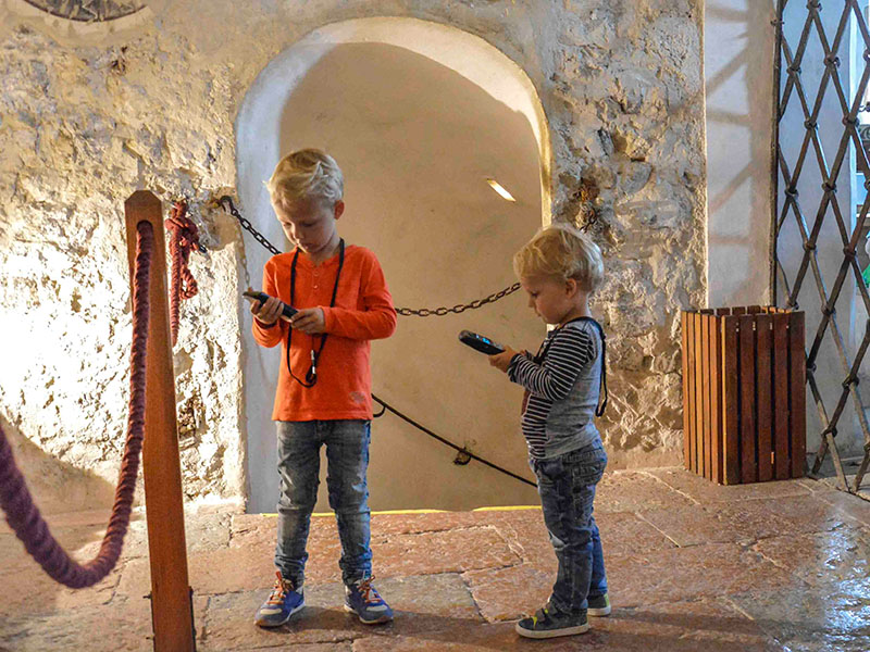 Audiotour in de Burcht Hohenwerfen