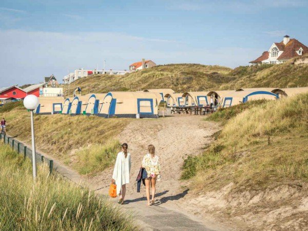 Camping Kogerstrand in de duinen