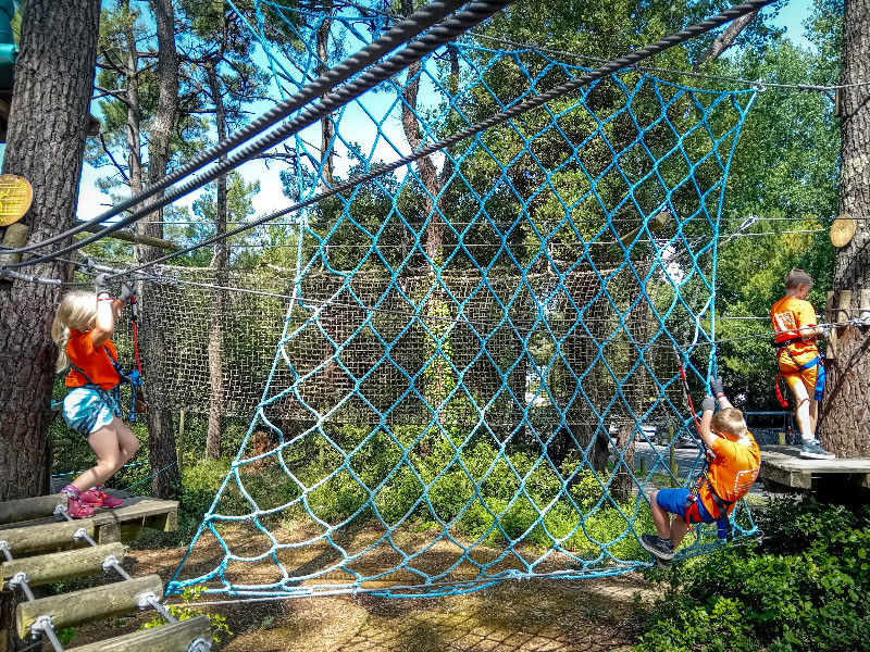 Lekker klimmen bij Feeling Forest in de Vendée