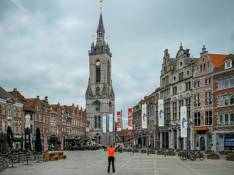 De stadstoren van Doornik