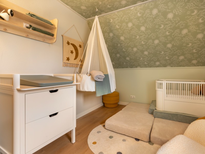 Babyborn kamer bij Hof van Saksen