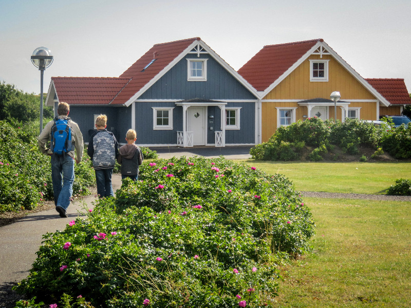 De vakantiehuisjes bij Lalandia Rodby