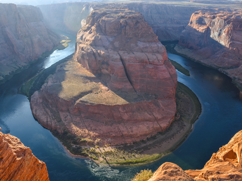 Uitzicht over de Grand Canyon in West Amerika