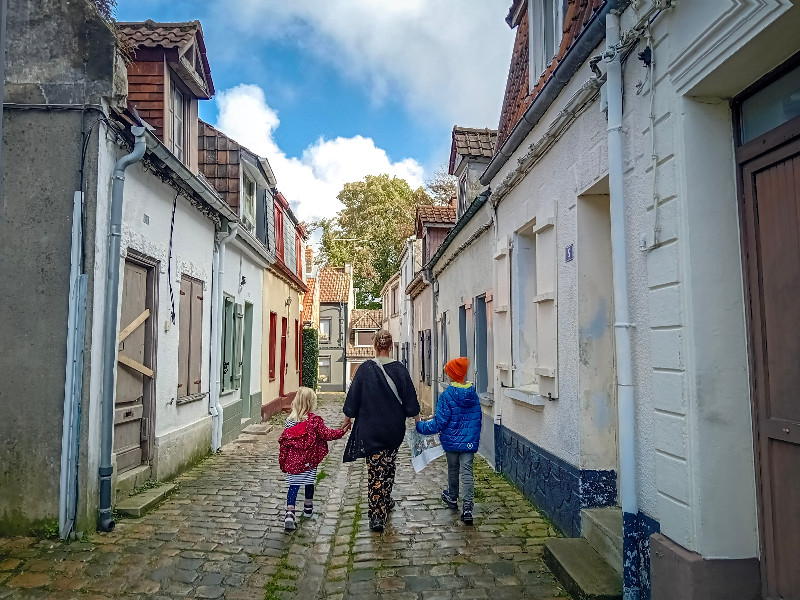 Wandelen door Rue du Clape-en-Bas