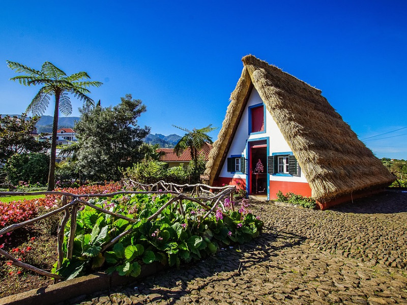 Een punthuisje op Madeira