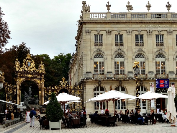 Gouden poort bij het Stanislas Plein in Nancy