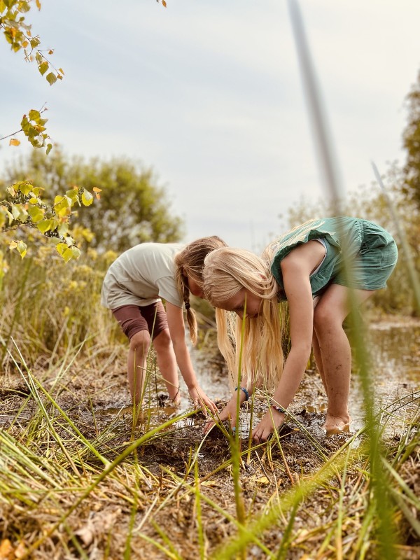 De tweede prijs is voor de foto Plezier in de natuur