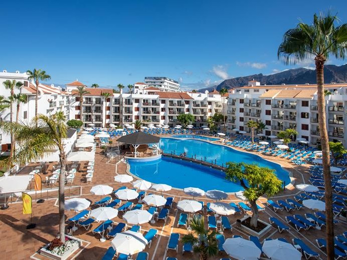 Zwembad van Tamaimo Tropical op Tenerife