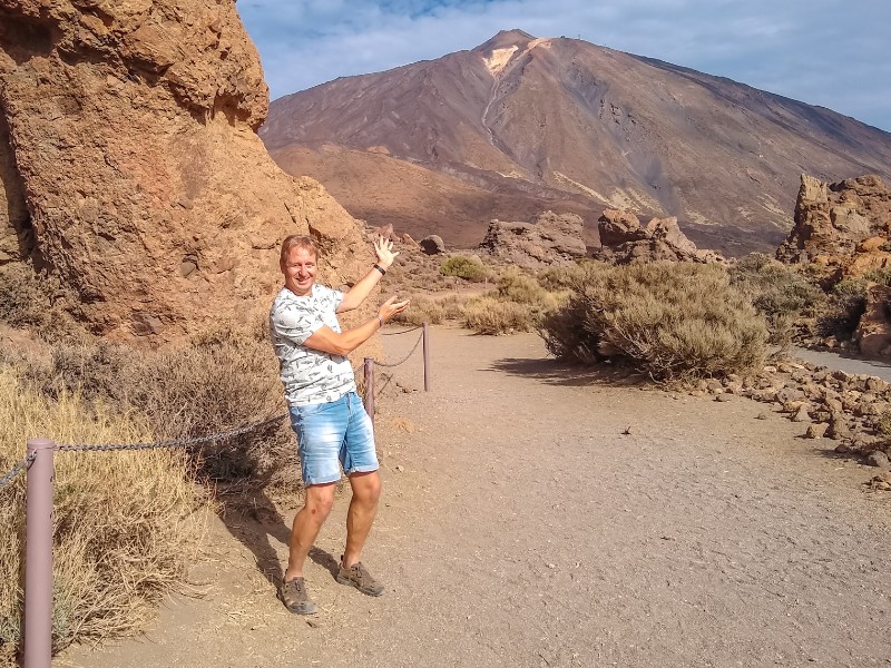 Patrick op het Canarische eiland Tenerife, waar zoveel meer te ontdekken is dan alleen de stranden!