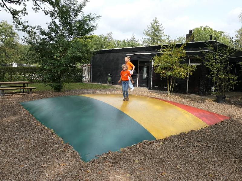 De Airtrompoline bij Europarcs de Hooge Veluwe