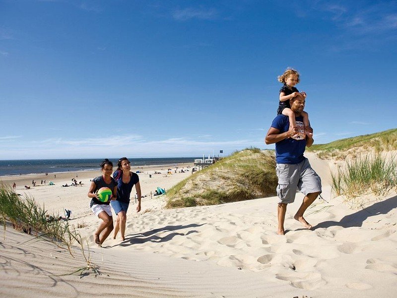 Strand dichtbij Landal Vlieduyn