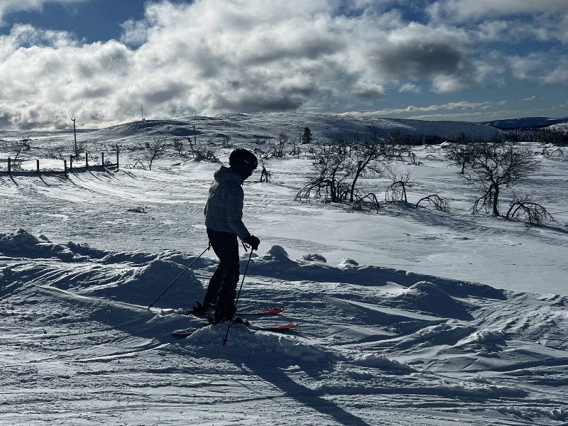 Skiën in Zweden