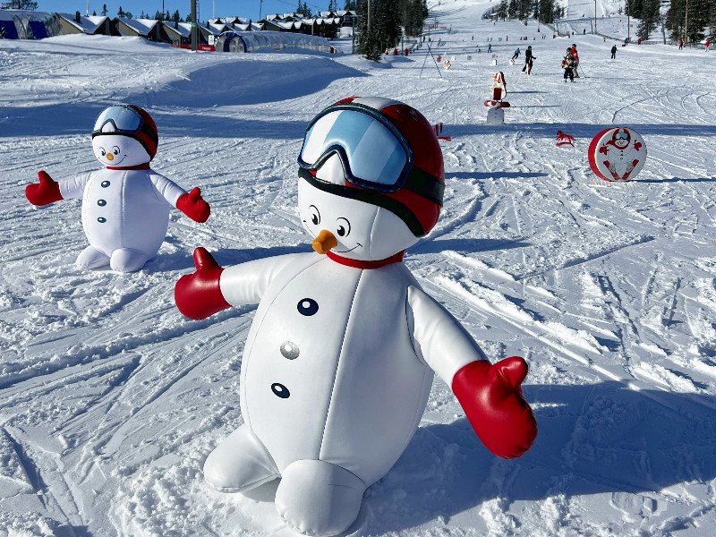 Valle kom je overal tegen op de pistes