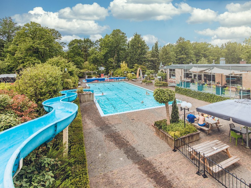 Het zwembad van Veluwepark de Bosgraaf